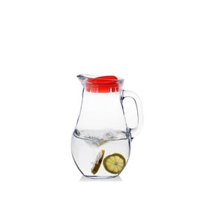 80102 Paşabahçe Bistro Kırmızı Kapaklı Polipropilen Sürahi 1000 cc - PAŞABAHÇE