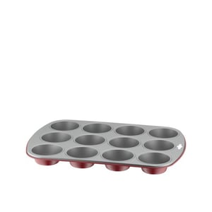 Kaiser Classic Plus Muffin Kalıbı 12Li Kırmızı - KAİSER