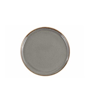 Porland Porselen 187624 Seasons Koyu Gri Düz Tabak 24 cm - PORLAND PORSELEN