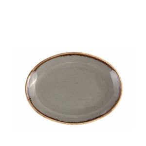 Porland Porselen 112124 Seasons Koyu Gri Kayık Tabak 240 Mm - PORLAND PORSELEN