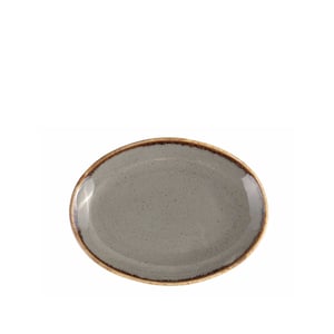 Porland Porselen 112118 Seasons Koyu Gri Kayık Tabak 180 Mm - PORLAND PORSELEN
