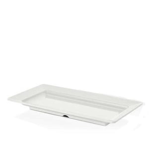 Külsan Gastro Boutique Dikdörtgen Servis Küvet Beyaz 40X26 cm 21140.CW - KÜLSAN