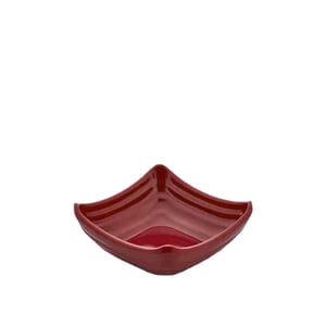 Külsan Thermoset Ramekin Minimal Kare Kase 100 Ml3,3 Oz Bordo 13100.R - KÜLSAN
