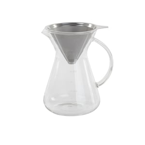 Damlama Kahve Seti Karaflı 17 cm - KLT