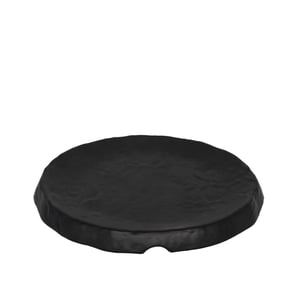 Ultraform Melamin Siyah Yuvarlak Tabak 30X3Cm - ULTRAFORM MELAMİN
