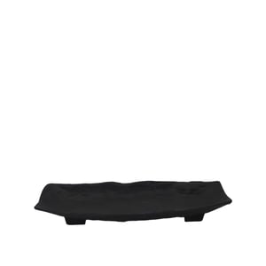 Ultraform Melamin Siyah Oblong Tabak 12X31Cm - ULTRAFORM MELAMİN