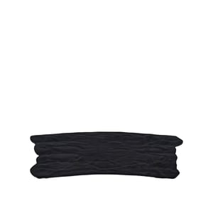 Ultraform Melamin Siyah Wavy Tabak 16X36Cm - ULTRAFORM MELAMİN