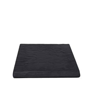 Ultraform Melamin Siyah Kare Tabak 28X28Cm - ULTRAFORM MELAMİN