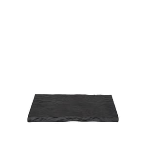 Ultraform Melamin Siyah Dgen Tabak 16X30Cm - ULTRAFORM MELAMİN