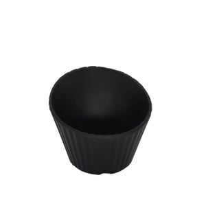 Ultraform Melamin Siyah Konik Kase 18X16X13Cm - ULTRAFORM MELAMİN