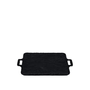 Ultraform Melamin Siyah Kulplu Dgen Tabakk 18X30Cm - ULTRAFORM MELAMİN