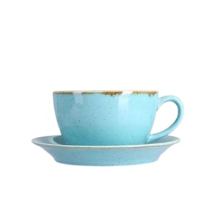 Porland Porselen 132115 Seasons Alumilite Turkuaz Çay Fincan Tb.15 cm - PORLAND PORSELEN