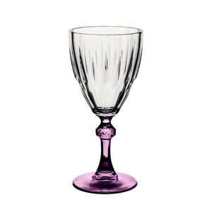 44767 Paşabahçe Diamond Mor Kırmızı Şarap Kadeh 245 cc - PAŞABAHÇE