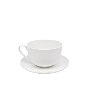 Ultraform Hotel Porselen Çay Fincan + Tabak No 3 - ULTRAFORM PORSELEN