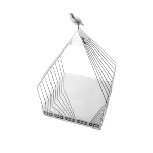 Paslanmaz Sunum Stand Tower Tekli 23X37Cm - KLT