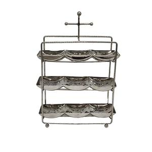 Xpd88811 Paslanmaz Büfe Stand Byk 44X28 cm - KLT