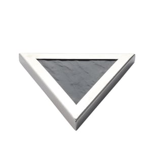 0994 Paslanmaz-Slate Üçgen Sunumluk 30Cm - KLT