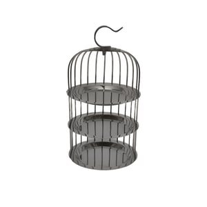 Xpd88816 Paslanmaz Kafes Sunumluk 35x19 cm - KLT