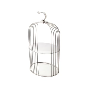 0512 Paslanmaz Kafes Sunumluk 33X23X53Cm - KLT