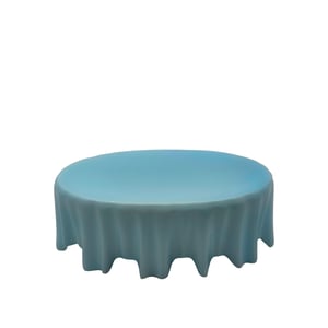 0382 Porselen Stand Yükseltici Mavi 32X21X10 - KLT