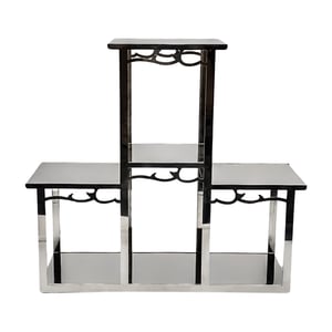 0711 Paslanmaz Modüler Büfe Stand 3 Prç 45.5x46 cm - KLT