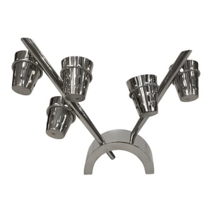 1953 Paslanmaz Stand 30X15X61Cm - KLT