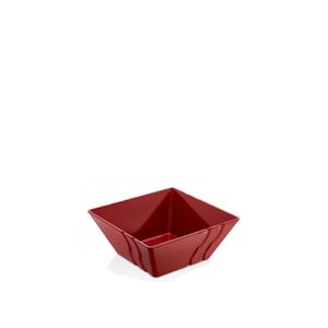 Külsan Gastro Boutique Luxor 19X19 cm Köşeli Kase Kırmızı 23019.R - KÜLSAN