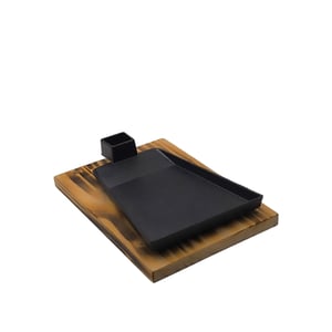 Hs035143 Sunumluk Ahşap Standlı 23x18 cm - KLT