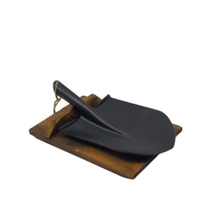 Hs035142 Sunum Kürek Ahşap Standlı 37x19 cm - KLT