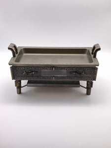 Hs034449 Sunum Tepsi Standlı Ff939 38x23x16 cm - KLT