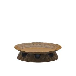 Hs077462 Sunum Tepsi Standlı Yuvarlak 24x42 cm - KLT