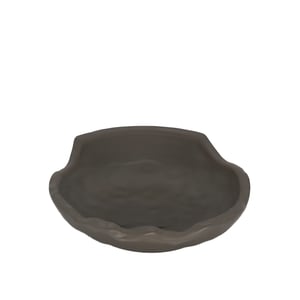 Gri Melamin Yuvarlak Tabak 19Cm - ULTRAFORM MELAMİN