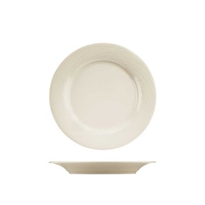Kütahya Porselen Sempre Düz Tabak Krem 21 cm - KÜTAHYA PORSELEN