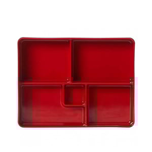 Steelite Karma Black & Red Melamin Bölmeli Tepsi 27.3X21.3 68A525EL645 - STEELİTE