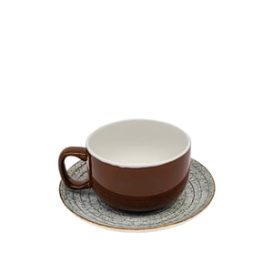 Ultraform Hotel Porselen Kulplu Çorba Kasesi Altlık - ULTRAFORM PORSELEN