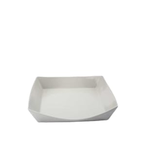 Ultraform Hotel Porselen Gray Kare Sunum Tabak 20 cm - ULTRAFORM PORSELEN