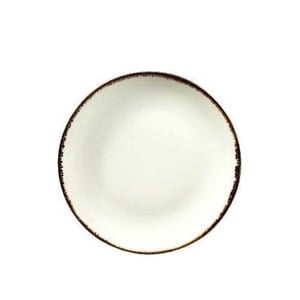 Kütahya Porselen Atlantis Prizma Düz Tabak Krem File 27 cm - KÜTAHYA PORSELEN