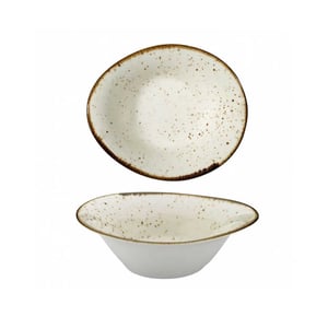 Kütahya Porselen Atlantis Kase Krem Benekli 130 mm - KÜTAHYA PORSELEN