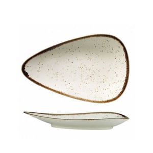 Kütahya Porselen Atlantis Suf Kayık Krem Benekli 320 mm - KÜTAHYA PORSELEN