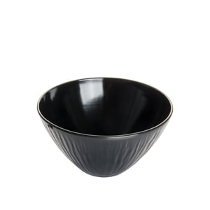 Siyah Melamin Dekoratif Kase 25Cm - ULTRAFORM MELAMİN