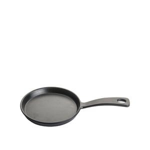 Mat Siyah Melamin Kulplu Yuvarlak Tava 22,5Cm - ULTRAFORM MELAMİN