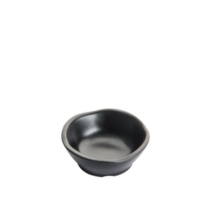 Mat Siyah Melamin Küçük Sunum Tabak 7,5Cm - ULTRAFORM MELAMİN