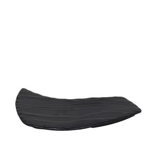 Siyah Melmn Kavisli Taş Görünümlü Sunum Tepsi 31Cm - ULTRAFORM MELAMİN