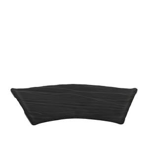 Siyah Melamin Taş Görünümlü Dilim Tepsi 41Cm - ULTRAFORM MELAMİN