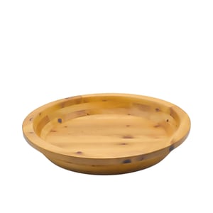 Tahta Yuvarlak Kase 45Cm Doğal - KLT