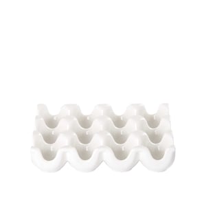 Ultraform Hotel Porselen Yumurta Tabak 12 Bölmeli 19X14 cm - ULTRAFORM PORSELEN