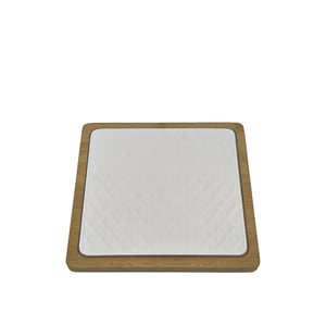 Ultraform Hotel Porselen Sunum Tabak Bambu Standlı 28 x28 - ULTRAFORM PORSELEN