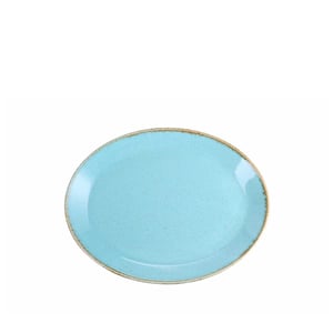 Porland Porselen 112124 Seasons Turkuaz Kayık Tabak 240 Mm - PORLAND PORSELEN