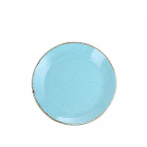 Porland Porselen 187624 Seasons Turkuaz Düz Tabak 24 cm - PORLAND PORSELEN