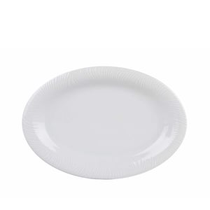 Porland Porselen 113324 Lara Beyaz Kayık Tabak 240 mm - PORLAND PORSELEN